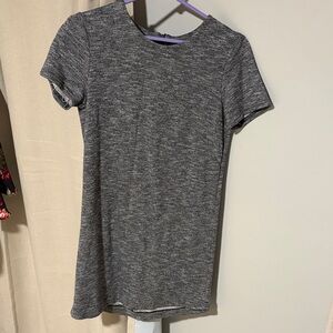 Gray Women's Short Sleeve Dress